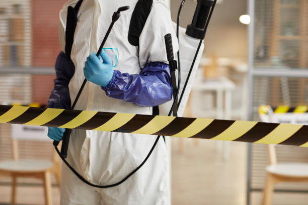 Professional Blood Cleanup technician working in Alda, NE
